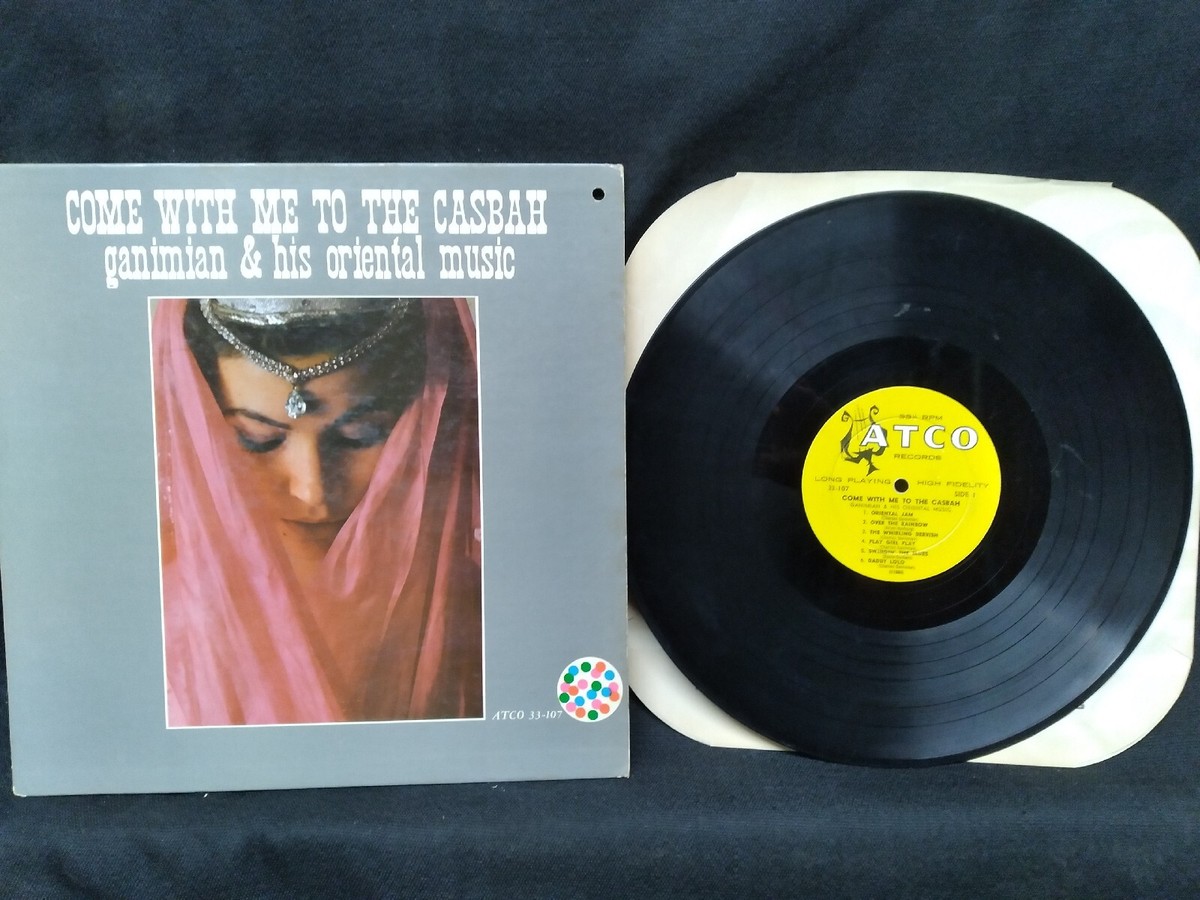 英7” Ganimian &amp;amp; His Orientals / Gan Come With Me To The Casbah / Daddy Lolo 456142 FATCO /00080 s-l400.jpg