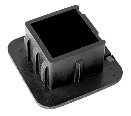 Usa Black Metal Flag Hitch Plug Cover Fits 2" Receiv - Picture 8 of 8