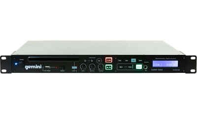 Gemini CDMP-1500 - CD Media Player MP3 USB - Für Bars, Tanzstudios, uvm.