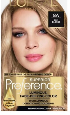 L'Oréal Paris Superior Preference Level 3 Permanent Hair Color Cooler Ash Blonde