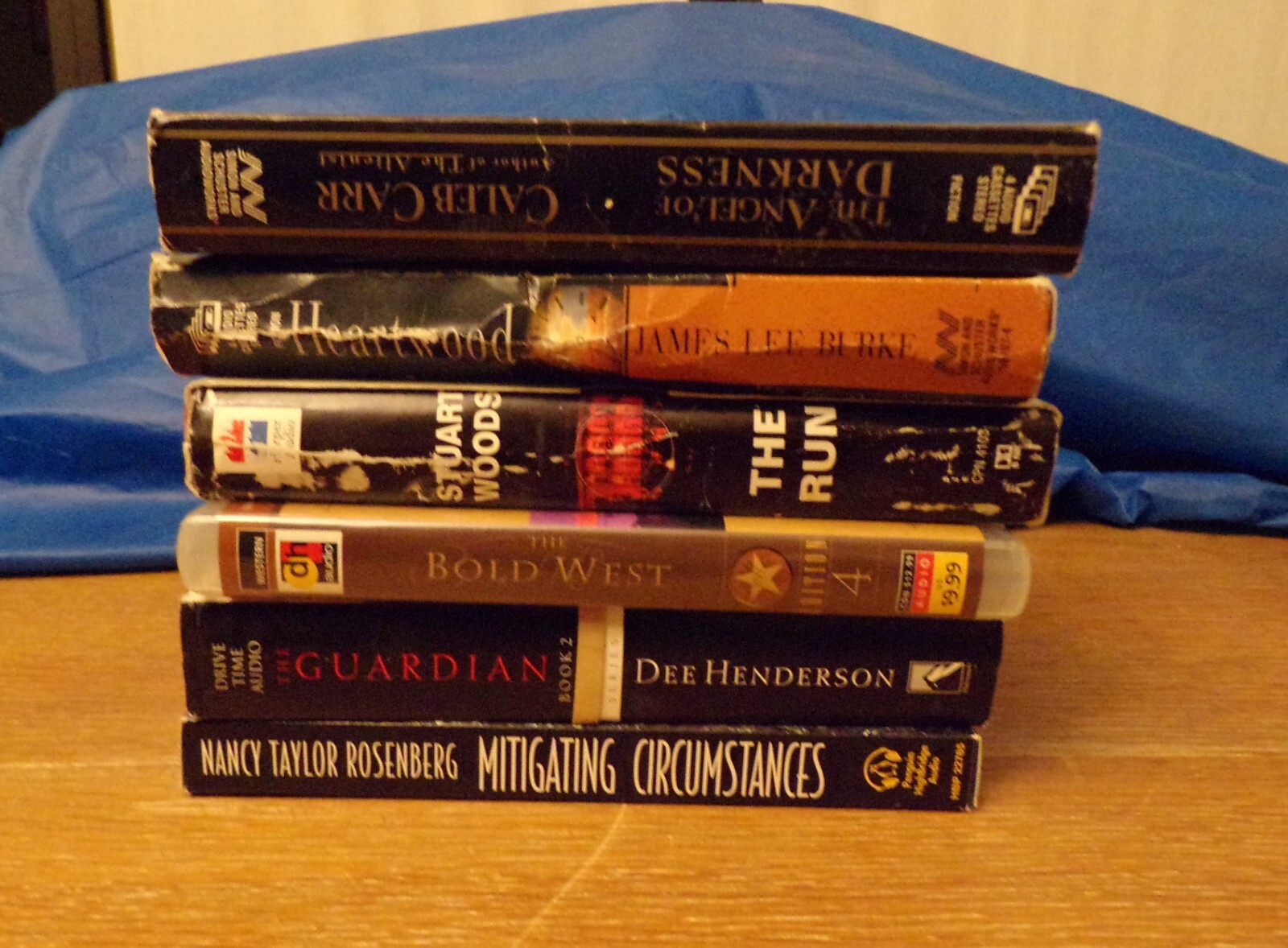 Lot of 6 Miscillaneous Novel Books on Tape Audio Cassettes | eBay