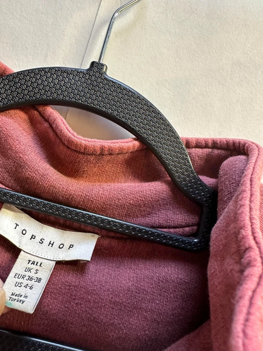 Topshop half hotsell zip jumper
