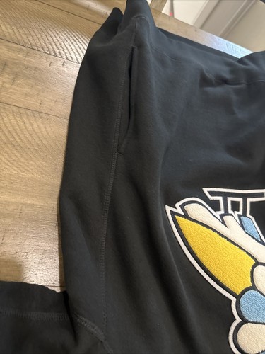 October's Very Own Takashi Murakami x OVO Flower Owl Black Hoodie Size Medium - Picture 18 of 18