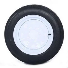 2 x Tires w/2 White Rim Weight: 36.38 lbs Rim Width: 4"millionparts