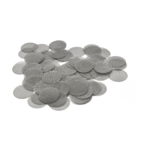 Pfeifensiebe 10mm 50-500Stück, Shisha Pfeife Bong Stahlsieb Siebchen in Silber - Bild 2 von 4