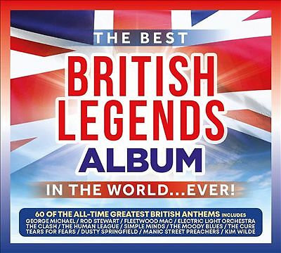 The Best British Legends Album In The World Ever! (CD)   **NEW** ( Digipak )