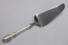 LUNT Sterling Handled Pie Server - Dresden Scroll Pattern NICE NO MONOGRAMS 205a
