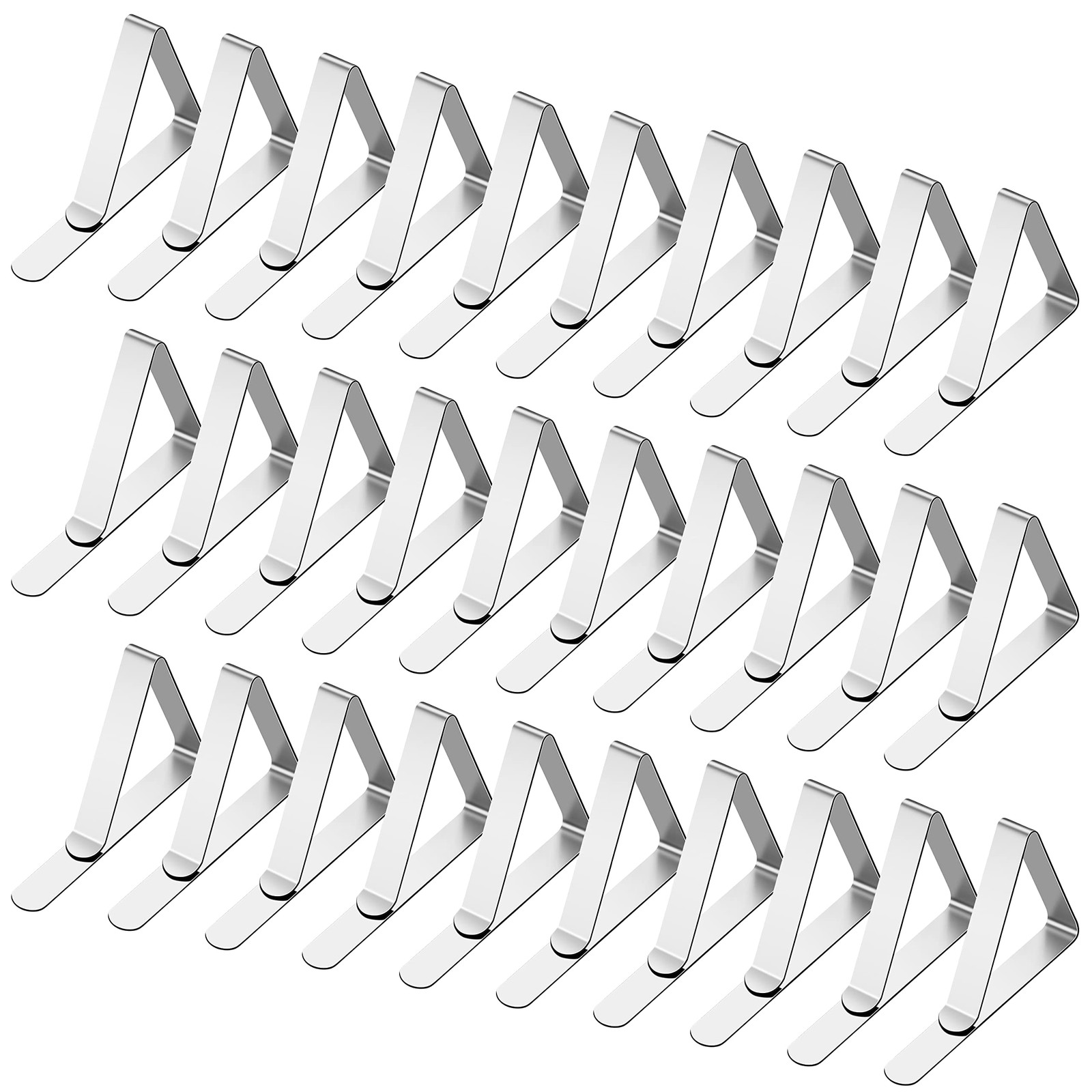 30 Packs Tablecloth Clips Table Cloth Holder 2.95"L x 1.77"W, 30 Pack 