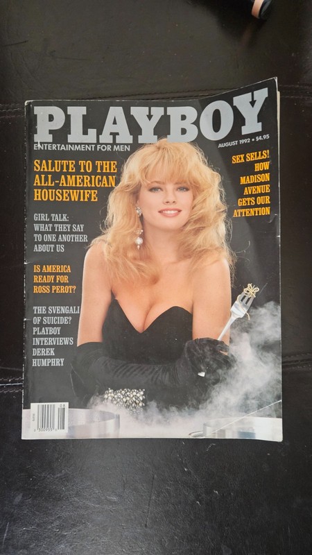 play boy magazine 1992 august issue