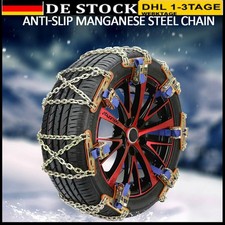 10X Universal KFZ Schneeketten Anti Rutsch Winter Anfahrhilfe Reifenketten Auto