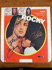 Autographed Talia Shire Rocky Sylvester Stallone Disc RCA SelectaVision COA — photo 1