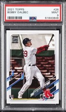 2021 TOPPS #26 BOBBY DALBEC ROOKIE RC PSA 9