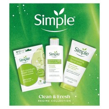 Simple Clean & Fresh Regime Collection Skincare Giftpack
