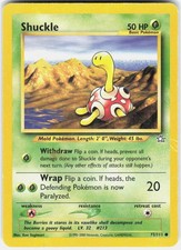 Shuckle Unlimited Pokemon Neo Genesis 72/111 DM on eBay