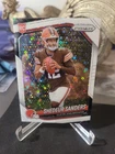 2025 Panini Prizm Football #302 Shedeur Sanders White Disco Prizm RC Browns