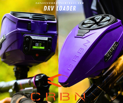 NEW CARBON CRBN DRV Paintball Loader - Purple