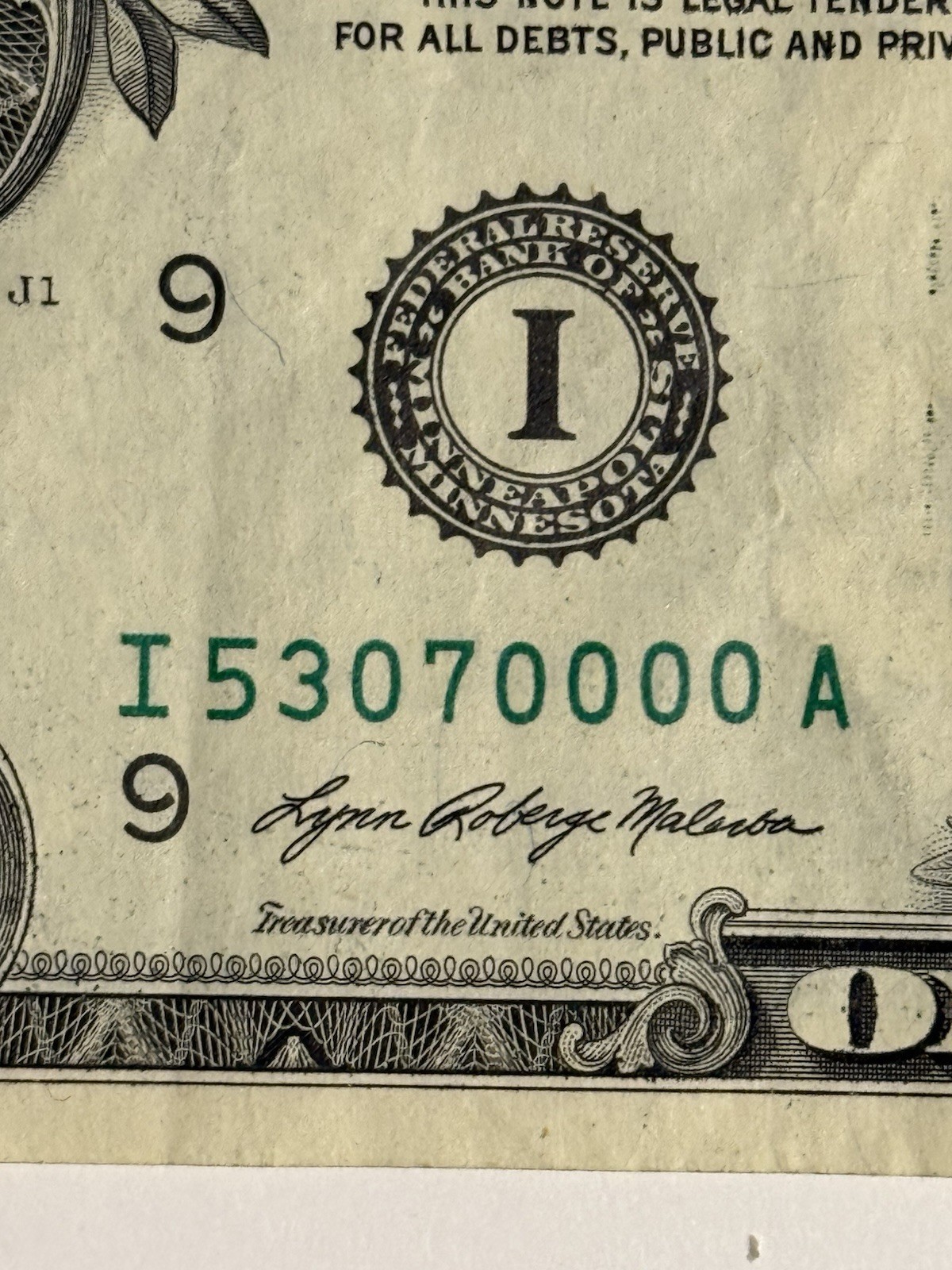 FILA Four In A Row 0s Five Of A Kind 0s IA Block banconota da un dollaro fantasia $1 corsa corta ¥