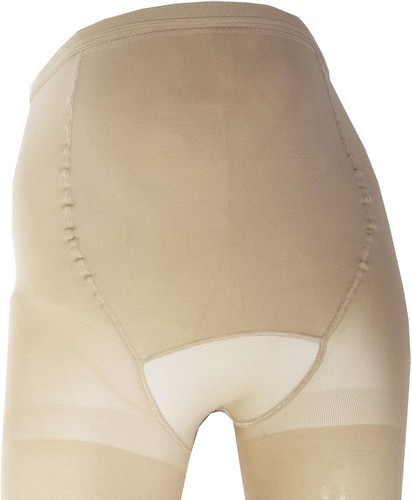 TRUFORM Maternity Pantyhose with "Tummy" Panel 20-30mmHg (Beige) Medium - Picture 5 of 9