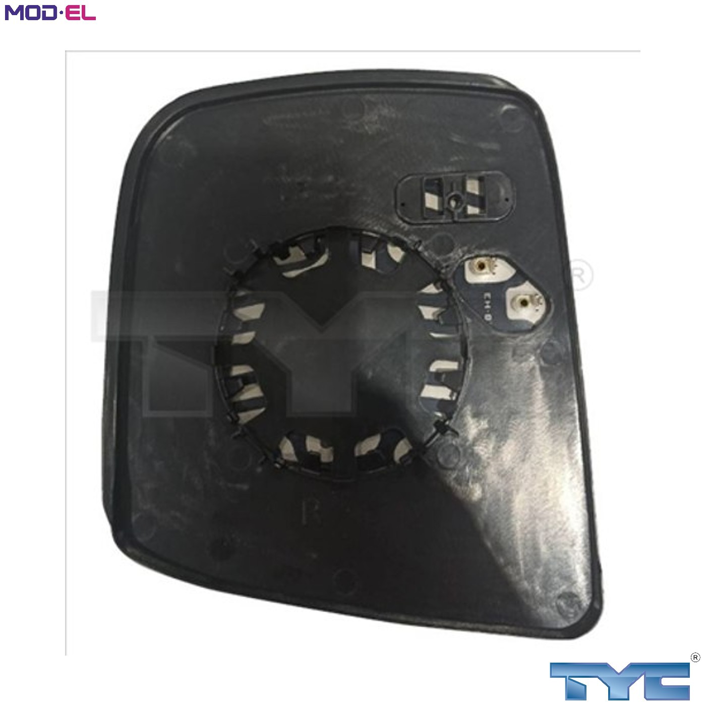 Right TYC 324-0049-1 Mirror Glass, outside mirror for NISSAN - Image 6