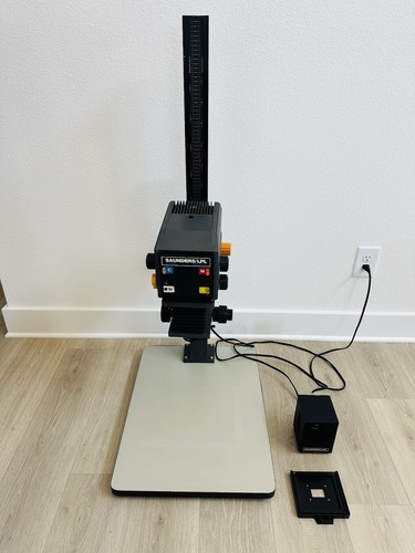Vintage Saunders LPL 670DXL Color Black White Enlarger Darkroom Unit