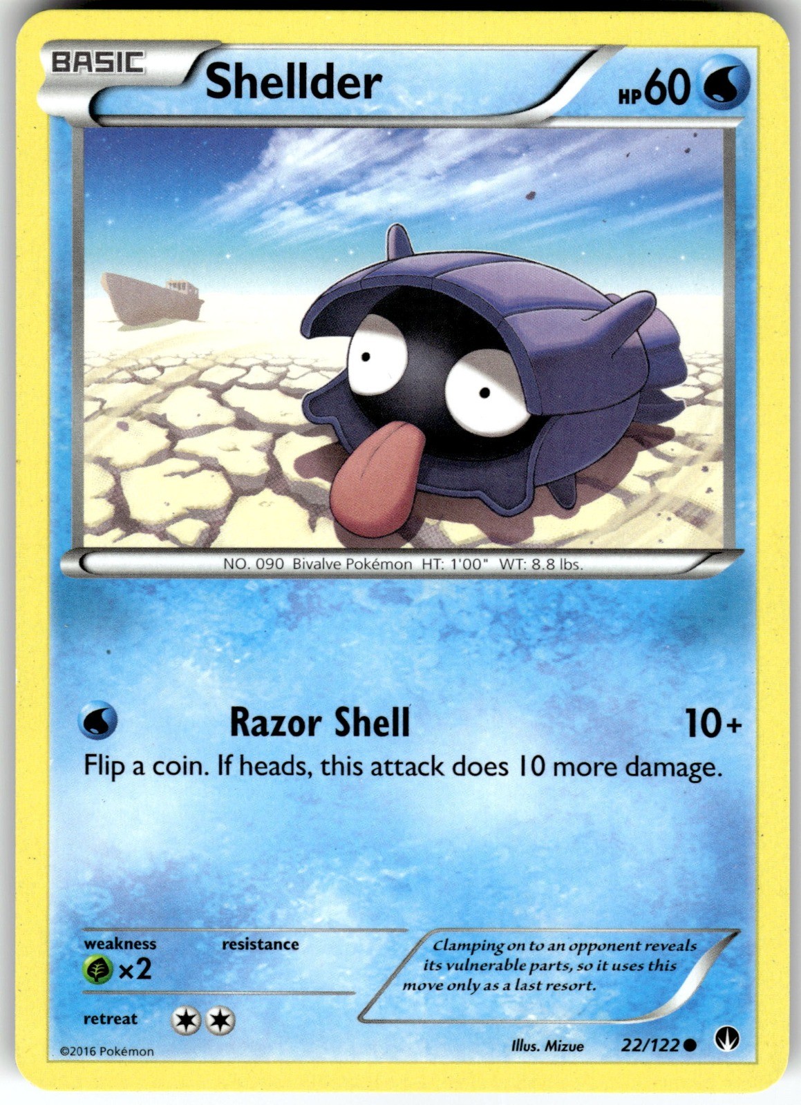 Shellder (22) XY - BREAKpoint 22/122 2016