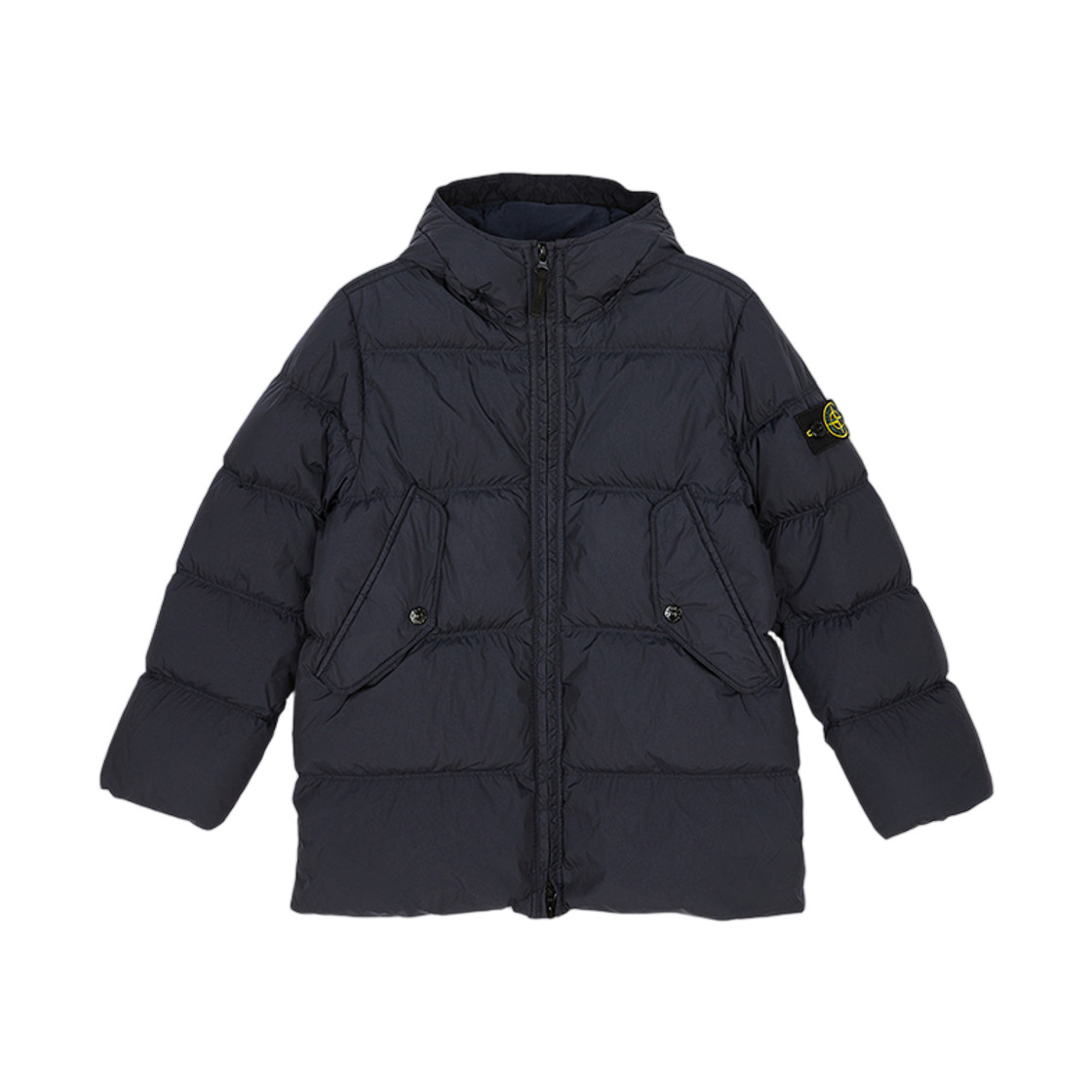Stone Island Navy Puffer Jumper Kids 25FW