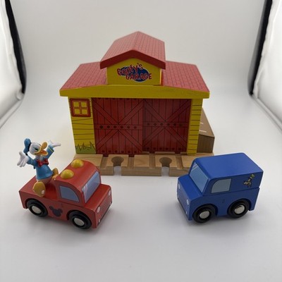 Mickey Mouse Clubhouse See Ya Real Soon Wooden Train Set Goofy's