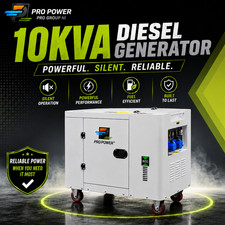 10KVA Semi-Enclosed Diesel Generator Heavy Duty