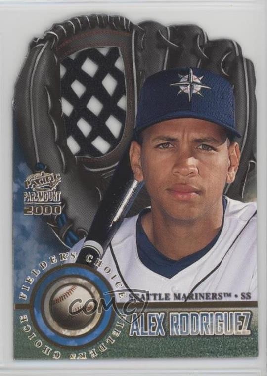 2000 Pacific Paramount Fielder's Choice Alex Rodriguez #19 11z5