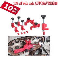 5dual Cam Clamp Camshaft Engine Timing Locking Tool Sprocket Gear Kit Universal