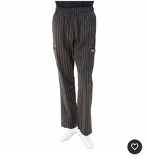 Chef Code Modern Fit Unisex Cargo Chef Pants, Elastic Waist CC220 Size XL