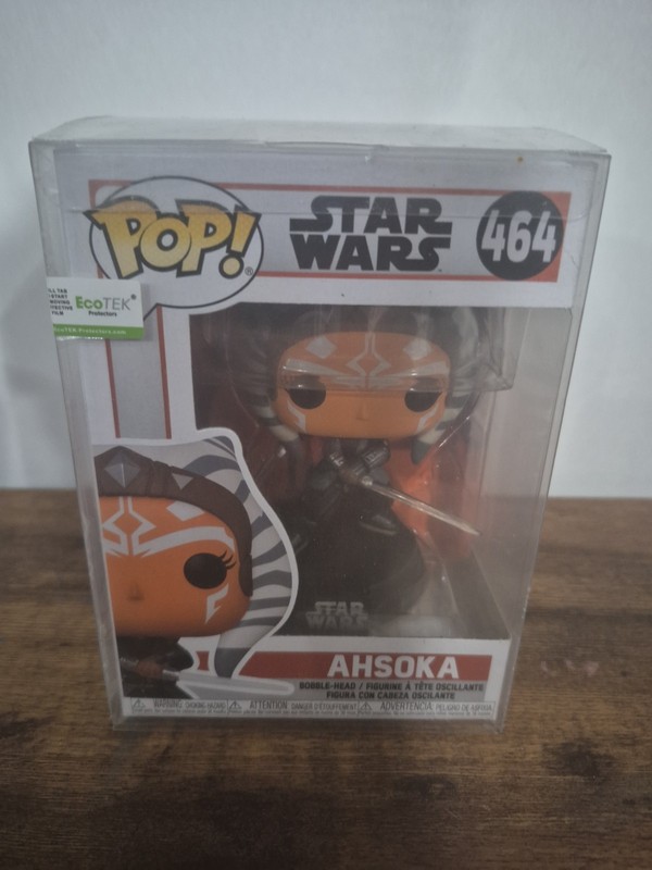 Ahsoka Funko Pop #464 Star Wars in Pop Protector