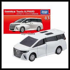 TOMICA PREMIUM 43 TOYOTA ALPHARD 1/65 TOMY 2025 Aug New Model White