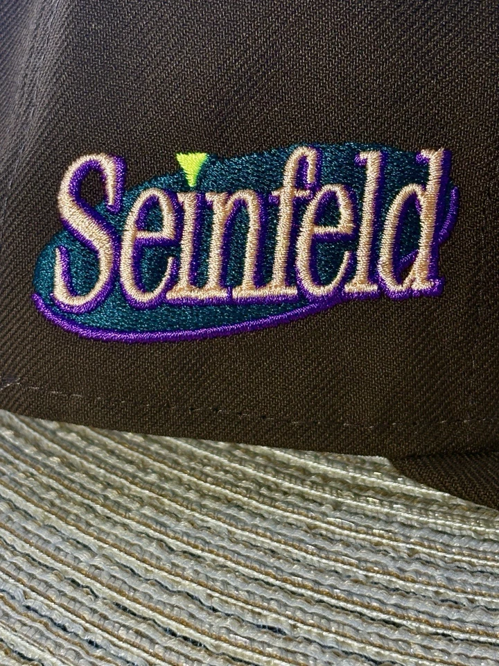 Sombrero de los New York Mets Club Seinfeld 59FIFTY 7 1/2 Marrón Naranja Gris UV AGOTADO🔥 Foto 2 de 4