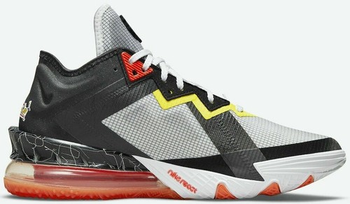 Nike LeBron 18 Low GS Space Jam Bugs Bunny vs Marvin DJ3760-005 6Y