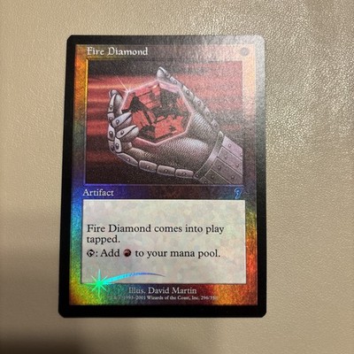 *FOIL* Fire Diamond - 7th Seventh Edition - MTG Magic the Gathering - NM