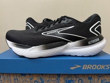 Womens Brooks Glycerin 21 Black Grey White WI...