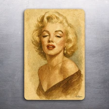 3x 2 Vintage Marilyn Monroe Watercolor Art Fridge Refrigerator Magnet (D.Romeo)