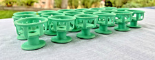 Clairol Lock N Roll Spoolie Curlers Hot Rollers Replacement GREEN Set 18 BT-1