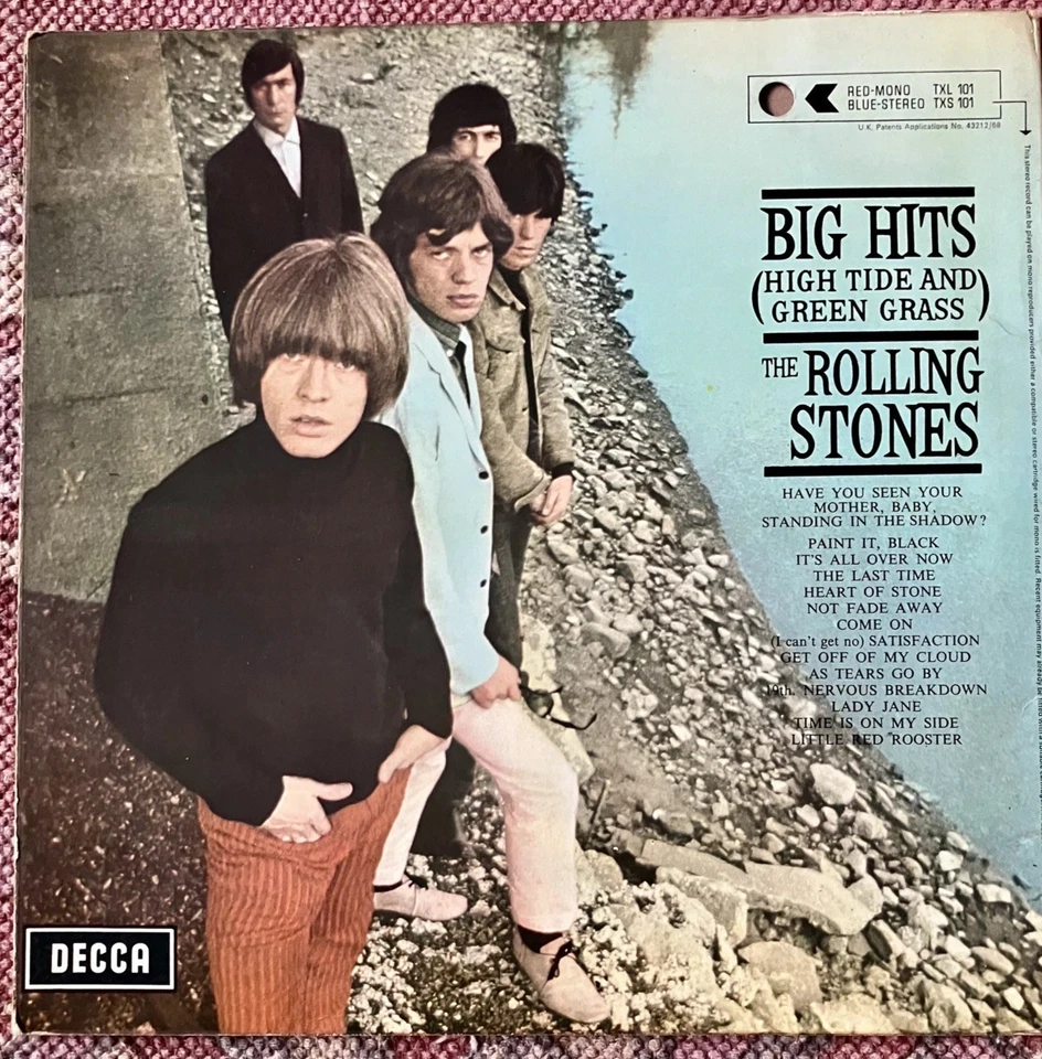 Rolling Stones Big Hits High Tide Lp  UK Mono 1969 [Ex/Ex-] - Image 4 of 4