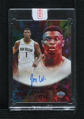 2022-23 Panini NBA Hoops Ink Red 10/25 Zion Williamson #HI-ZWL Auto 0ls