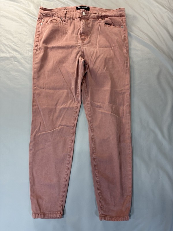 Liverpool Los Angeles 14/32  The Skinny Ankle Mauve Blush Stretch Jeans