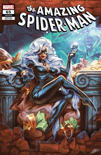Amazing Spider-Man #65 Mateus Manhanini Exclusive Black Cat Spiderman 1
