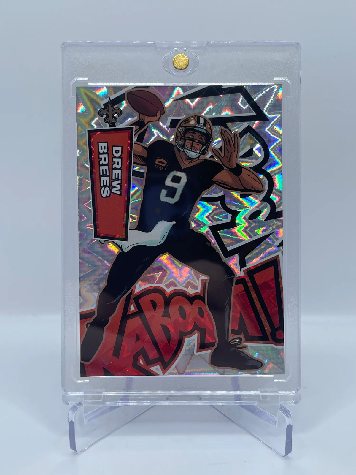 2025 PANINI ABSOLUTE DREW BREES KABOOM VERTICAL CASE HIT SP