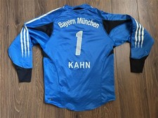 Vintage Fußball Trikot FC BAYERN MUNCHEN #1 KAHN 2004 - 2005 Adidas - Größe: 152