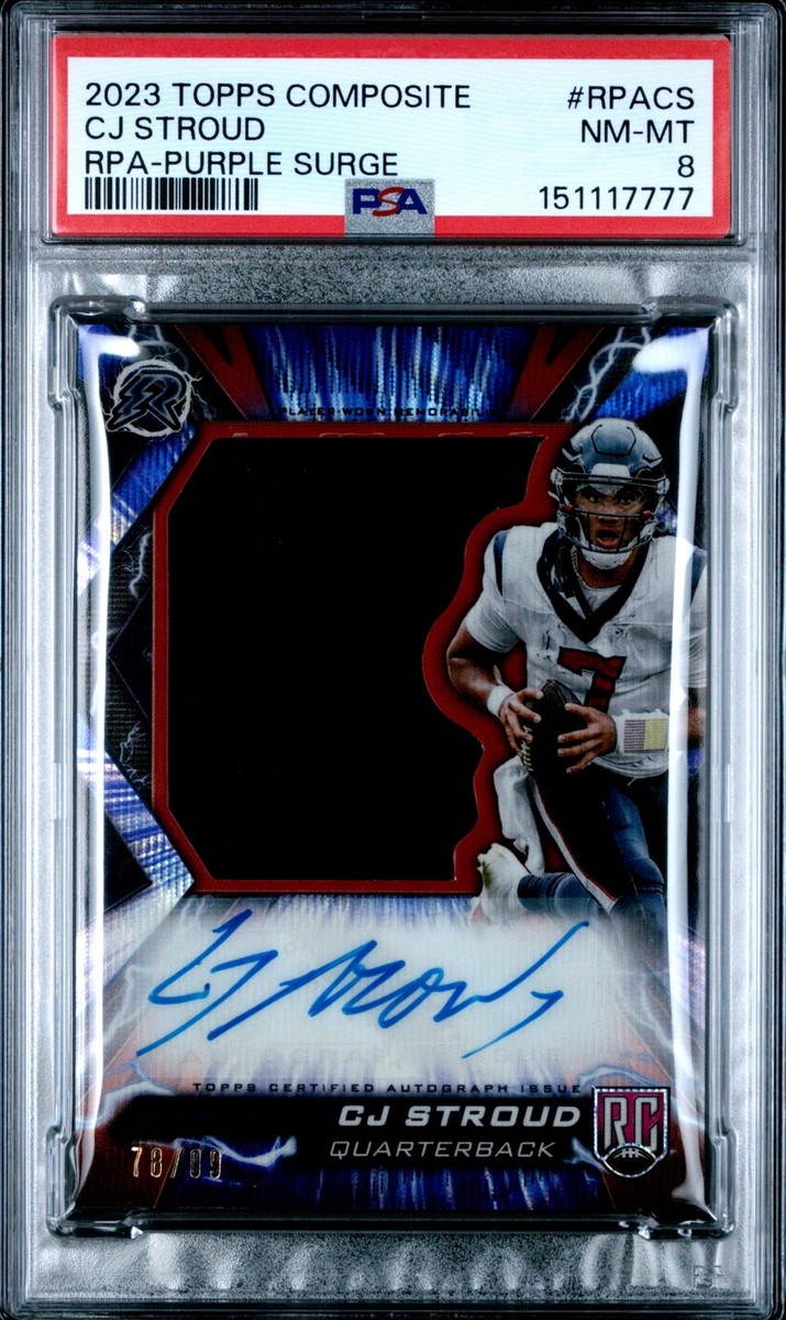 2023 Topps Composite - Resurgence Patch Autographs C.J. Stroud