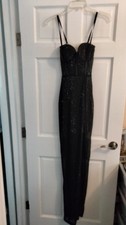 Junior Size Small Windsor Black Prom Dress