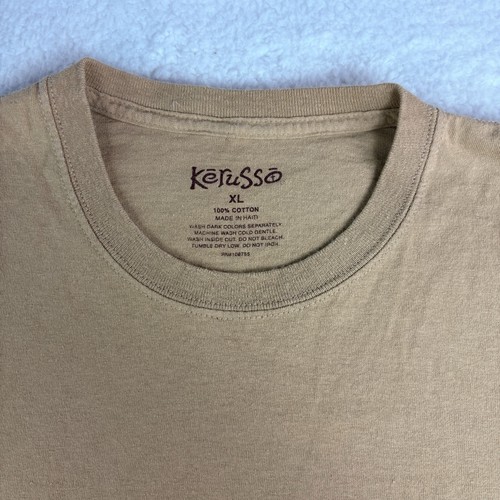 Vintage Jesus T Shirt Mens Large Brown Lion of Judah Rev. 5:5 Y2K Kerusso Christ - Bild 3 von 8