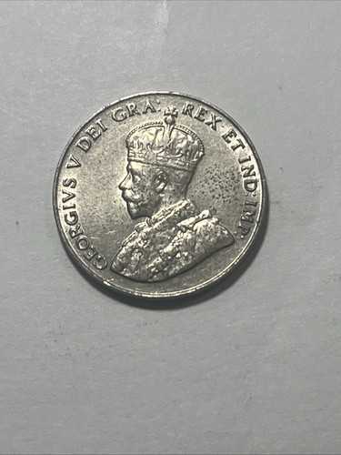1927 Canada 5 Cents, George V, Canadian Nickel Coin