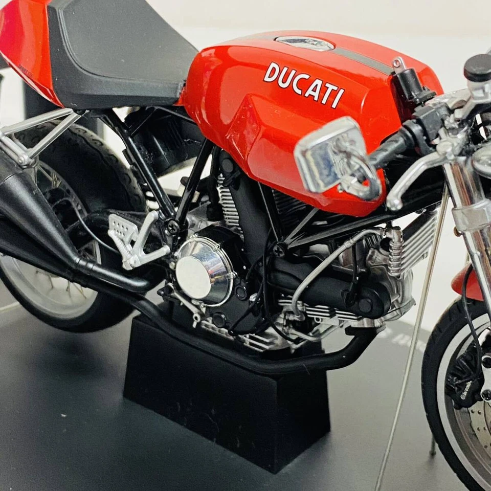 AUTOart 1/12 Ducati Sport 1000 RED Miniature Motorcycle Excellent JAPAN - Image 4 of 4